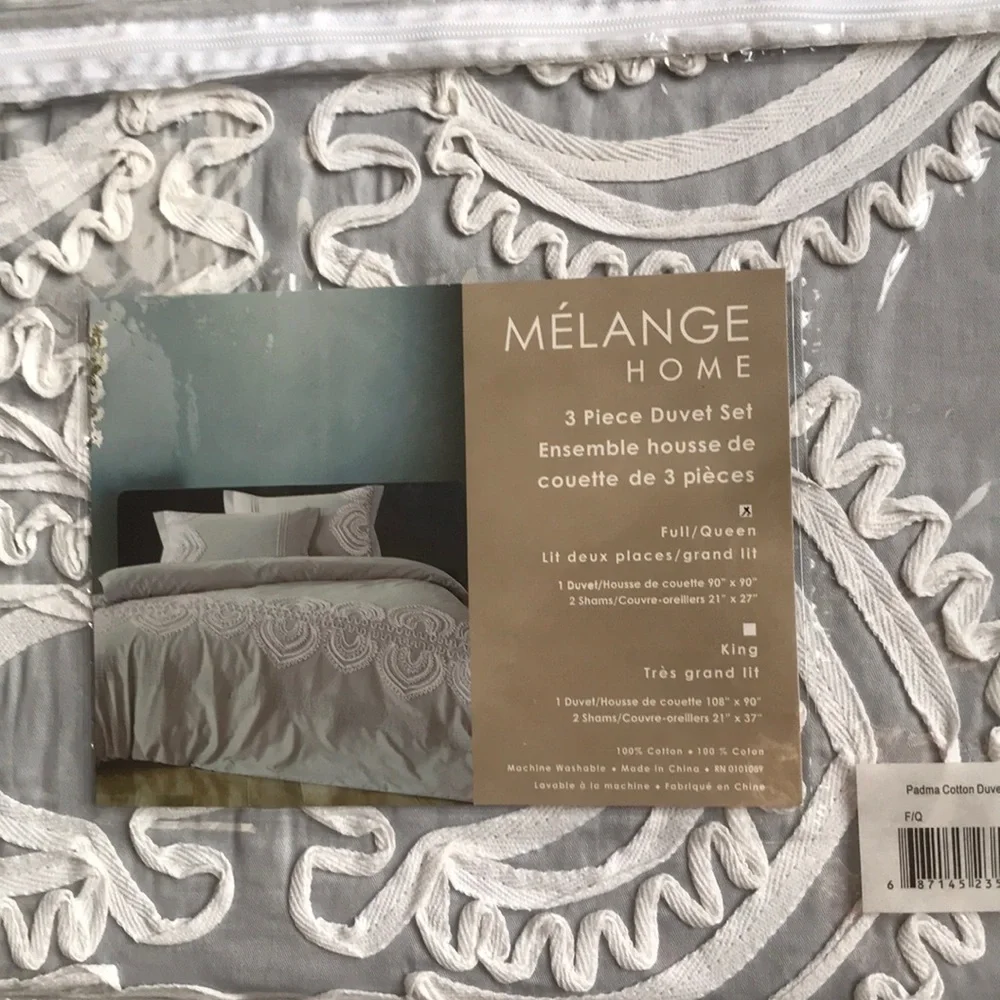 NIP Melange Home Full / Queen Padma Duvet Set